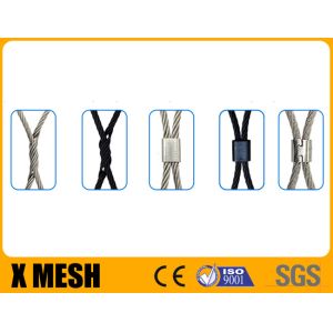 Quality Security 1/8inch Stainless Steel Rope Mesh With Different Type Non Rusting for sale