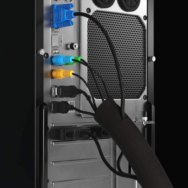 3 Meter Neoprene Cable Wire Cover Sleeves Management Cable Sleeve