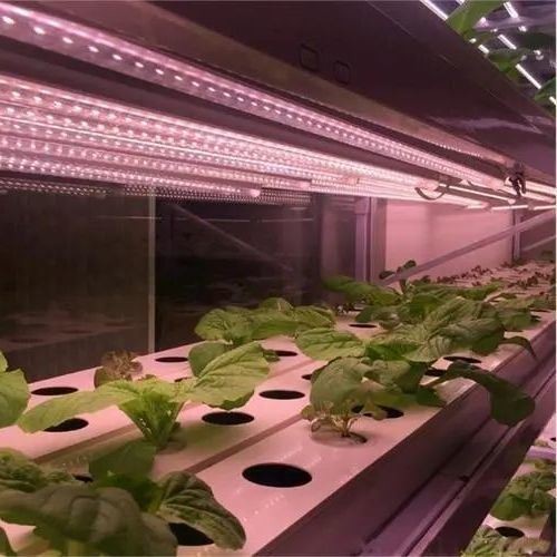 Double Layer Water Sprayer Controlled Illuminating Greenhouse for Planting