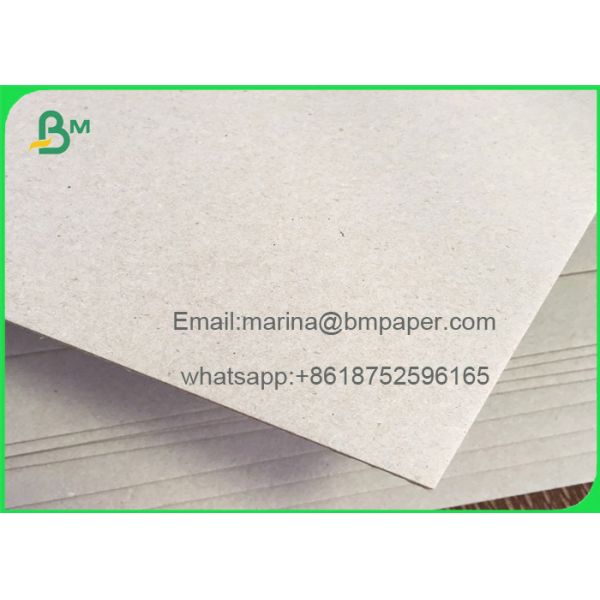 Waterproof Grey Chipboard Sheets , Grey Back Paperboard 0.5mm 1.5mm 2mm 2.5mm 3mm