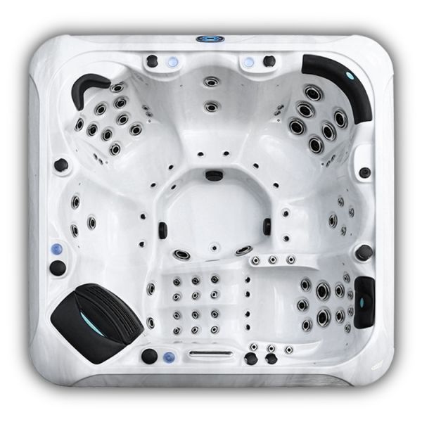 Buy 6 Person Outdoor Acrylic Massage Bathtub Spa Hot Tub Hydro Spas at wholesale prices