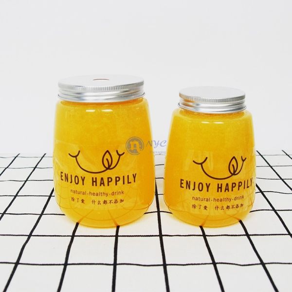 Buy 210mm Screw Cap 350ml Disposable Juice Containers at wholesale prices