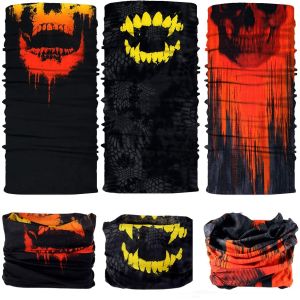 Polyester Adjustable Seamless Moisture Wicking Neck Gaiter