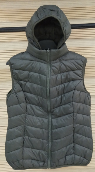 Buy Stylish Lightweight Padded Jacket Womens , Padded Vests Ladies High Protection at wholesale prices