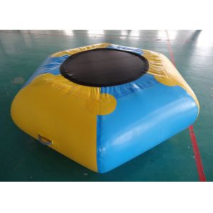Commercial Water Games Inflatable Crocodile Water Trampoline With 0.9mm Pvc
