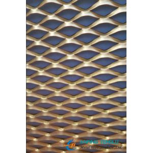 Decorative Aluminum Expanded Metal Mesh Used for Building Facade