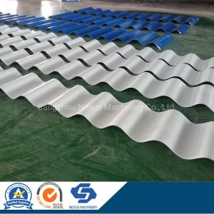 Steel Corspan Roofing Sheet Making Machine Water Waves Roof Corrugated Roll