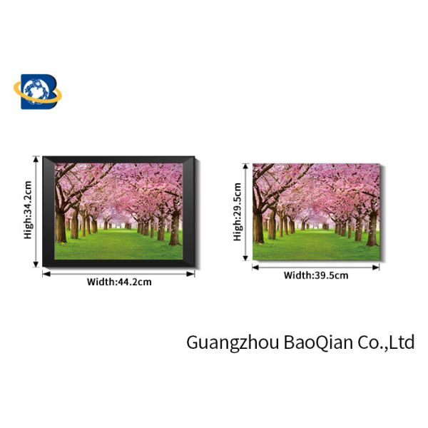 Beautiful Nature Scenery 3D Lenticular Images Stereograph Printing 30*40cm Size
