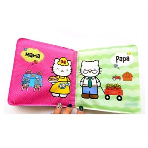 Learning washable kids book,floating inflatable waterproof bath book