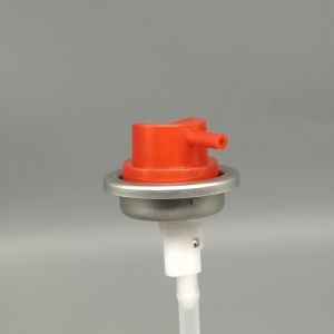 Advanced 360-Degree Aerosol Valve with Ergonomic Actuator for All-Purpose Spray