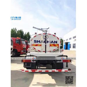 Shacman 10m3 Q235 Carbon Steel Tank Water Bowser Truck