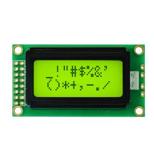 China 8*2 Character Type Dot Matrix LCD Module 1.5 In Flat Rectangle Shape on sale China 8*2 Character Type Dot Matrix LCD Module 1.5 In Flat Rectangle Shape on sale