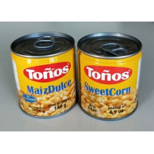 Non GMO Canned Sweet Corn With No Admixture