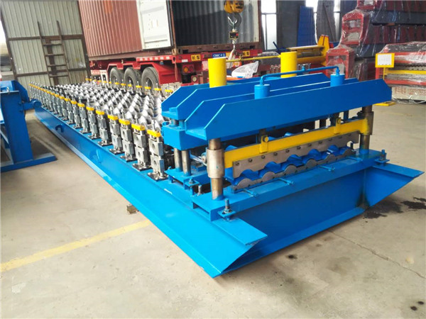 High Efficiency Glazed Tile Machine With Automatic Hydraulic Cutting System