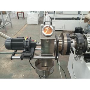 PVC Compounding Plastic Pellet Maker , Waste Plastic Recycling Pelletizing