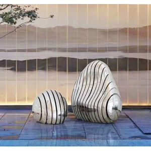 Decorative Outdoor Metal Lawn Ornaments Stainless Steel art Sculpture