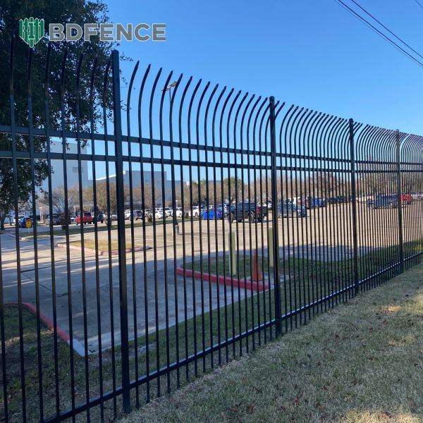 Buy Weatherproof Tubular Steel Fence All-Season at wholesale prices