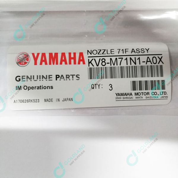 SMT pick and place machine spare parts KV8-M71N1-A0X 71F Nozzle for YAMAHA YS/YV series machine