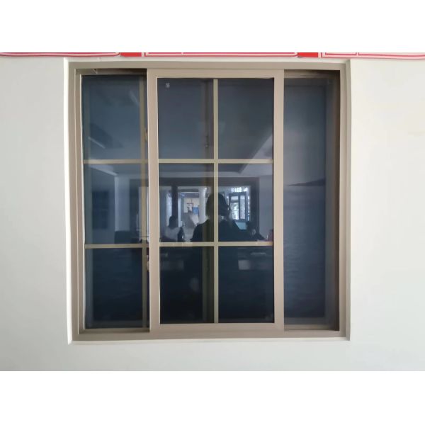 UPVC Energy Efficient Design Sliding Windows Slide Smoothly Glass