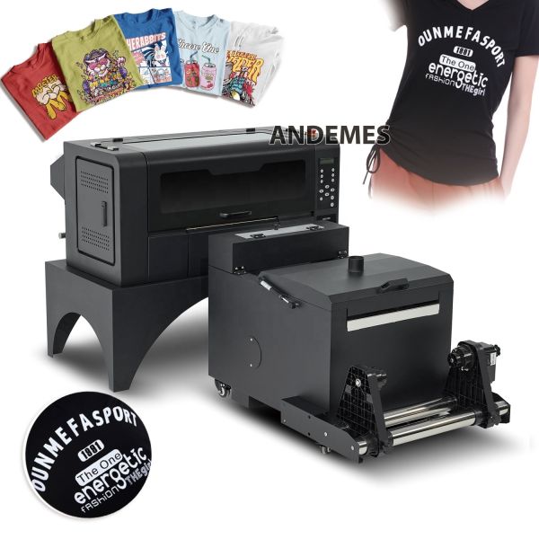 A3 DTF Printer 33cm T-Shirt Printing Machine Dual Head Xp600 With Stainless