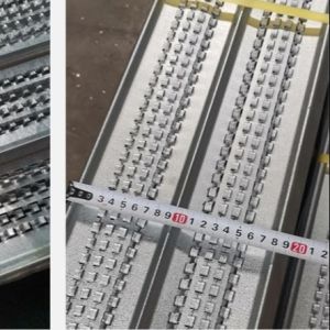 Galvanized Steel Hi Rib Metal Lath 450mm x 2200mm Permanent Formwork