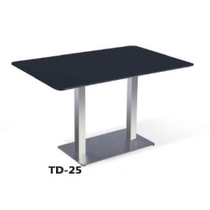 Modern hotel rectangle dining table furniture