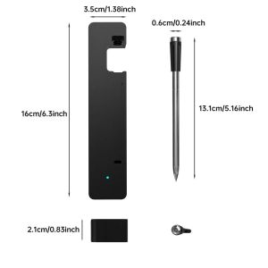 Long distance 150m Remote Smart Bbq Thermometer Instant Read Digital Bluetooth 5