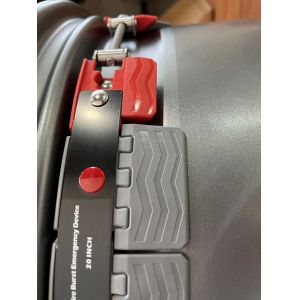 TS16949 Tyre Safety Bands For Armored Vehicle Tire 22 Inch 22.5 Inch