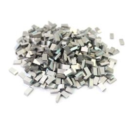 Quality Erosion Resistant Tungsten Carbide Saw Tips / High Speed Wood Cutting Tips for sale