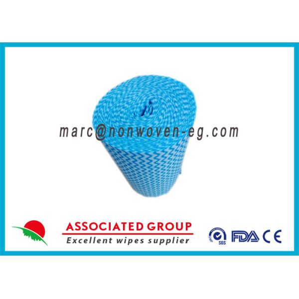 Buy Biodegradable All Natural Cleaning Wipes , Disposable Mop Wipes 100% Rayon at wholesale prices