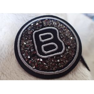 Iron Handmade Imitation Diamond Patches For Equestrian Clothing