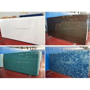 3mm-12mm Solid Structure Jade Green Glasses With Various Patterns