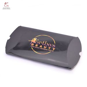 Custom Eco-Friendly Glossy Lamination Pillow Box Packaging