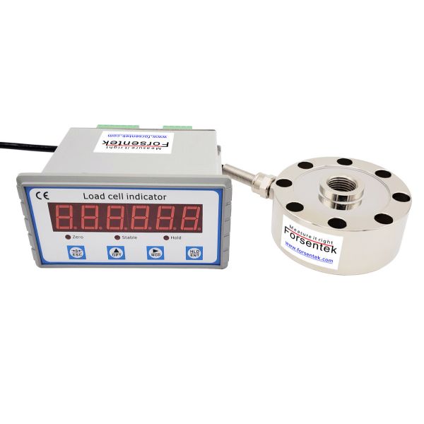 10kN 5kN 3kN 2kN 1kN 500N compression load cell with readout for force