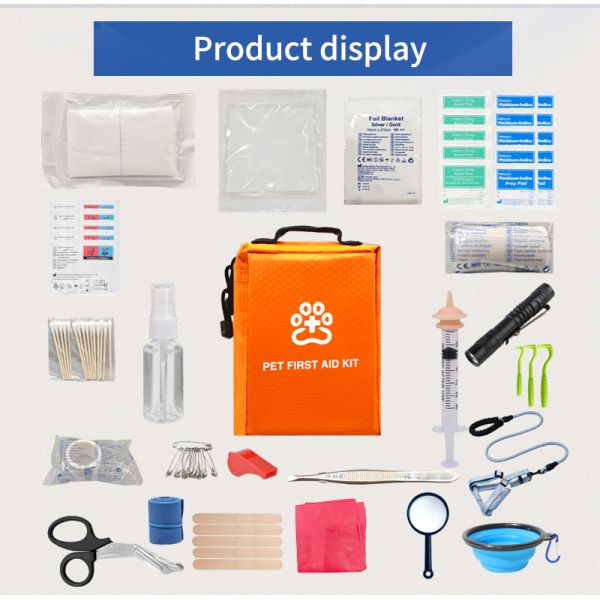 Bestreat Small Pet First Aid Supplies for Caring for Golden Retrievers, Toy Poodles and Cats