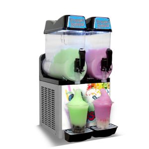China Double Tank Commercial Frozen Drink Machine / Smoothie Maker for Household on sale