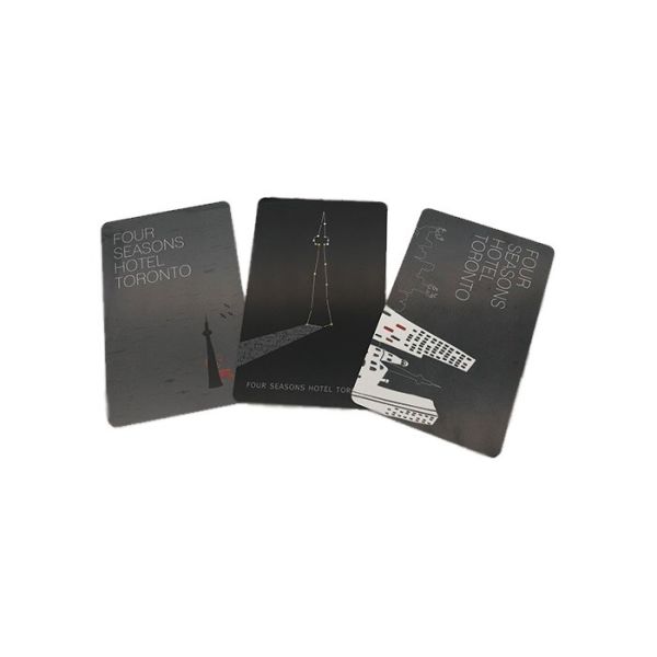 Buy Custom Plastic Hotel RFID Key Cards Blank ID Cards Door Access 0.8mm-0.9mm Thick at wholesale prices