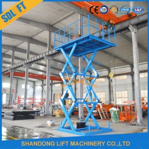 Stationary Hydraulic Lift Table Fixed Low Profile With CE