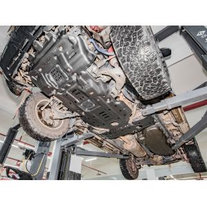 High- Protection Transfer Case Skid Plate for Toyota Prado LC150 Auto Spare