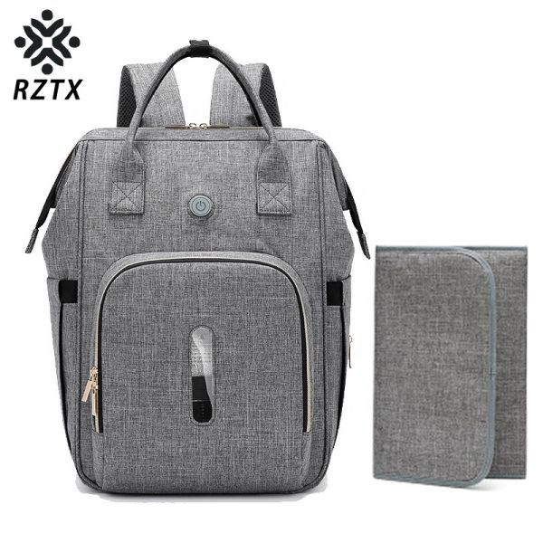 Buy Geometric Polyester Fashion Mummy Maternity Nappy Bag 25*16*42cm at wholesale prices