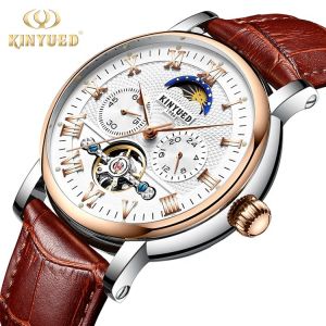 Quality Fashionable Design Tourbillon Skeleton Watch Automatic Movement for sale