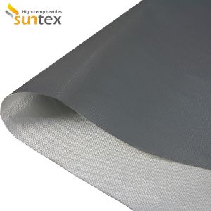 Thermal Insulation Silicone Coated Fiber Glass Fabrics Cloth