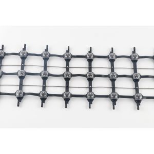 IP67 LED Grid Screen RGB 12V High Brightness LED Screen Mesh For Building