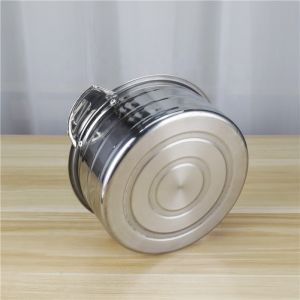 2L Double Wall Kitchen Soup Pots Stainless Steel 410 Food Keep Warm Pot