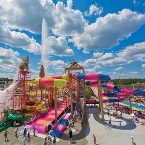 Customized Curve Water Slide Water Play Equipment Water Amusement Park