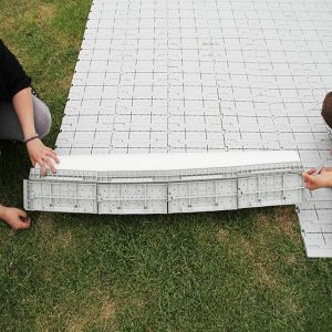 Portable plastic event flooring,stadium floor,turf protection systems&mats can