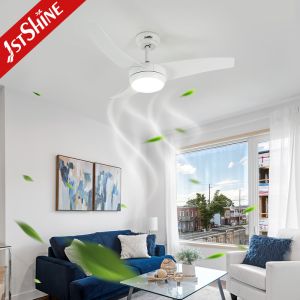 6 Speed Remote Control Small LED Ceiling Fan , Modern Ceiling Fan For Bedroom