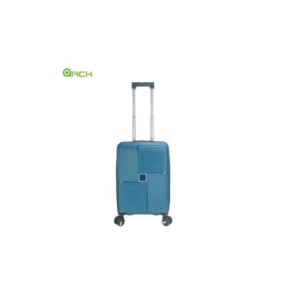 Buy Manufacturer Cheap PP Travel Trolley Luggage with Double Spinner Wheels at wholesale prices
