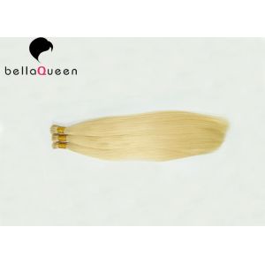 Natural Straight Pure Color Double Drawn I Tip Hair Extensions For Beautiful