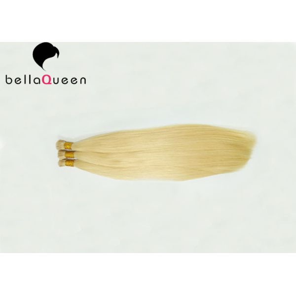 Natural Straight Pure Color Double Drawn I Tip Hair Extensions For Beautiful